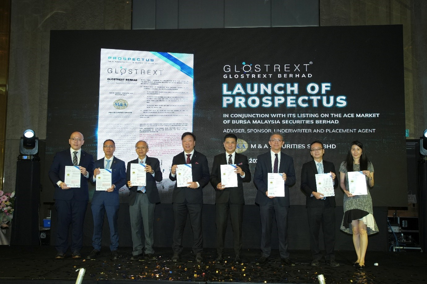 Glostrext Prospectus Launch